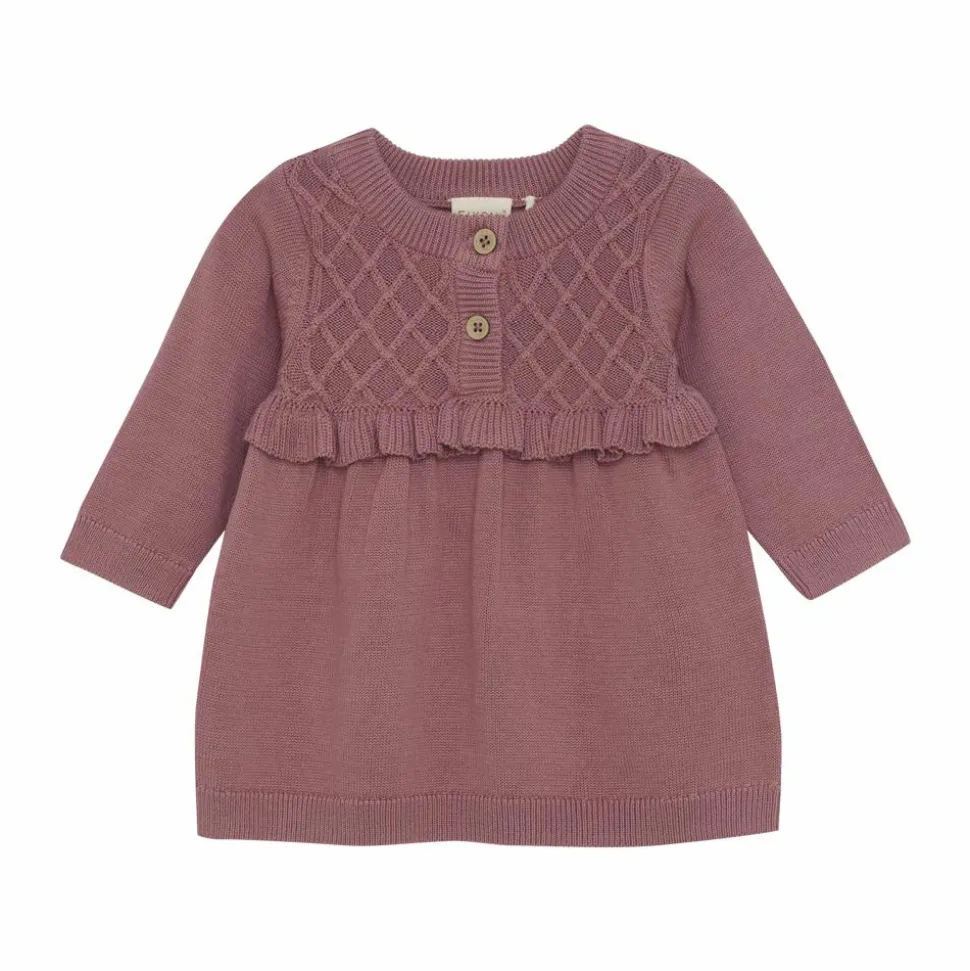 Fixoni Baby Kjole i økologisk bomuld - Wistful Mauve