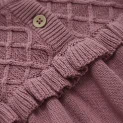 Fixoni Baby Kjole i økologisk bomuld - Wistful Mauve