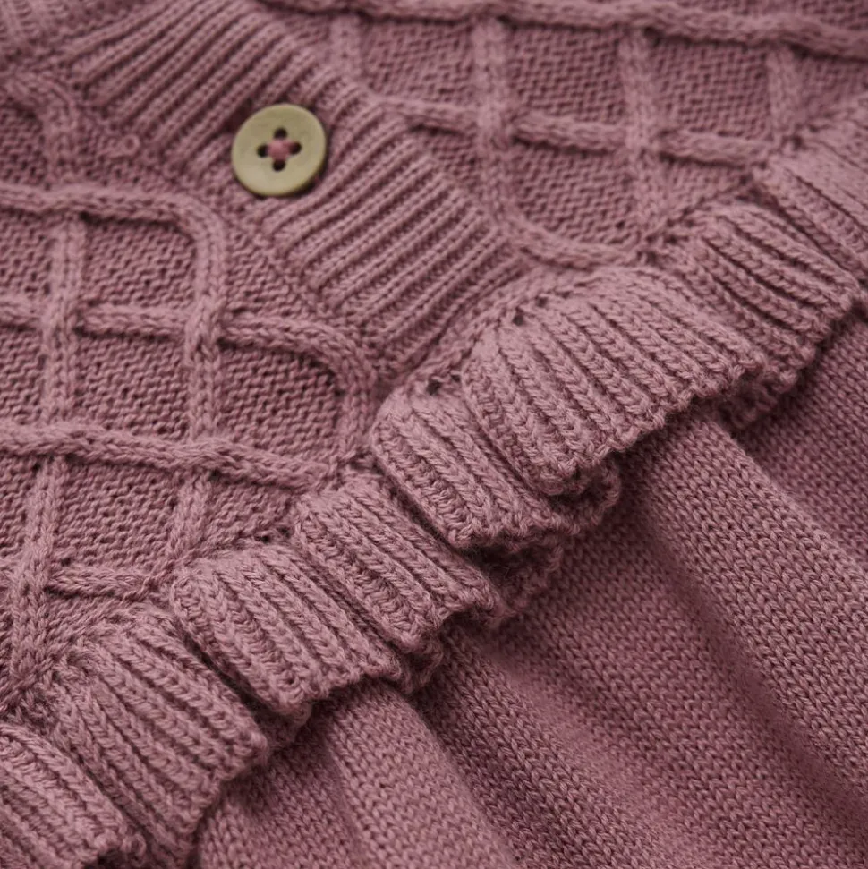Fixoni Baby Kjole i økologisk bomuld - Wistful Mauve
