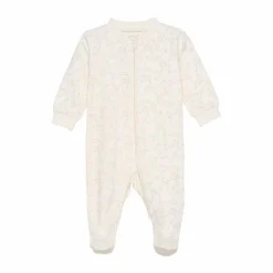 Fixoni Baby Natdragt i økologisk bomuld - Marshmallow