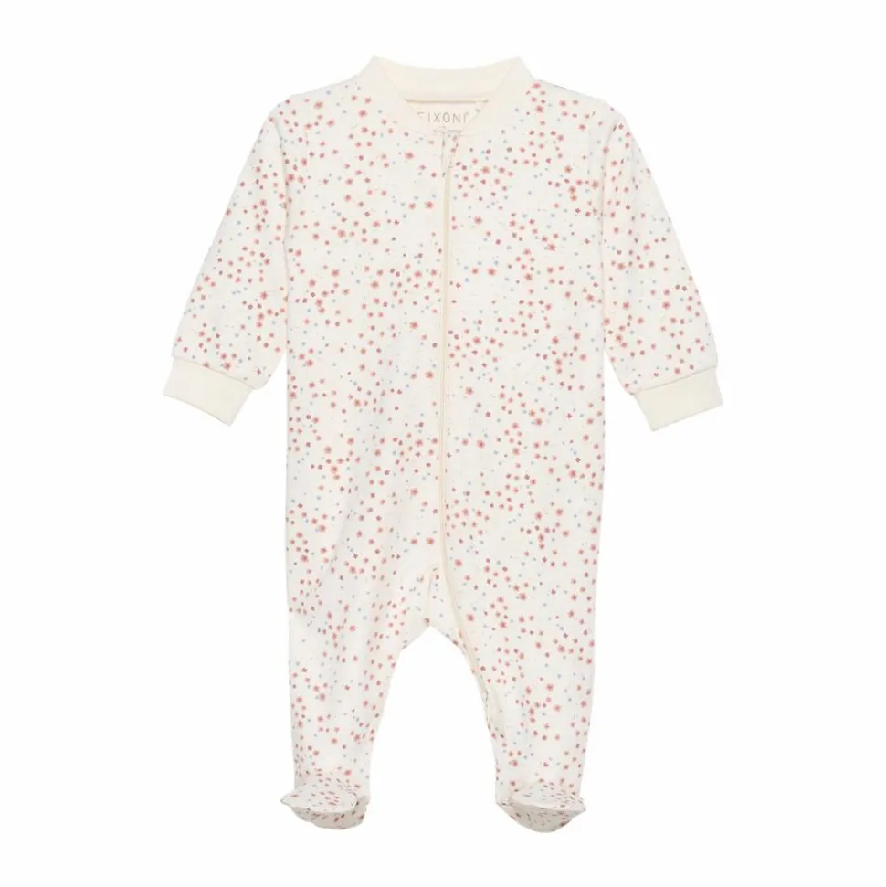 Fixoni Baby Natdragt i økologisk bomuld - Misty Rose