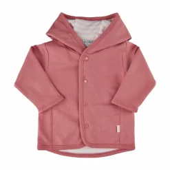 Fixoni Børne Cardigan i økologisk bomuld - Dusty Rose