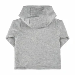 Fixoni Børne Cardigan i økologisk bomuld - Grey Melange