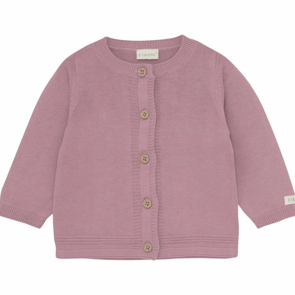 Fixoni Pige Cardigan - Nostalgia Rose