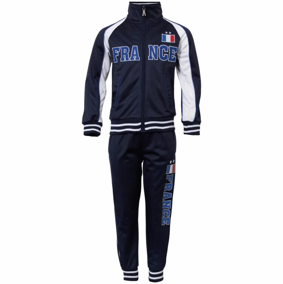 France Børne Joggingsæt - Navy