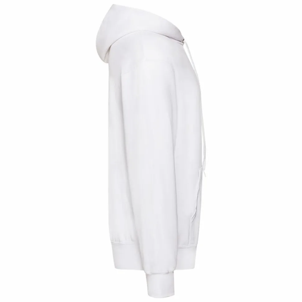 Fruit of the Loom Unisex Hættetrøje - White