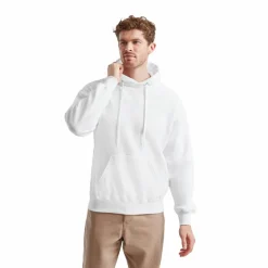 Fruit of the Loom Unisex Hættetrøje - White