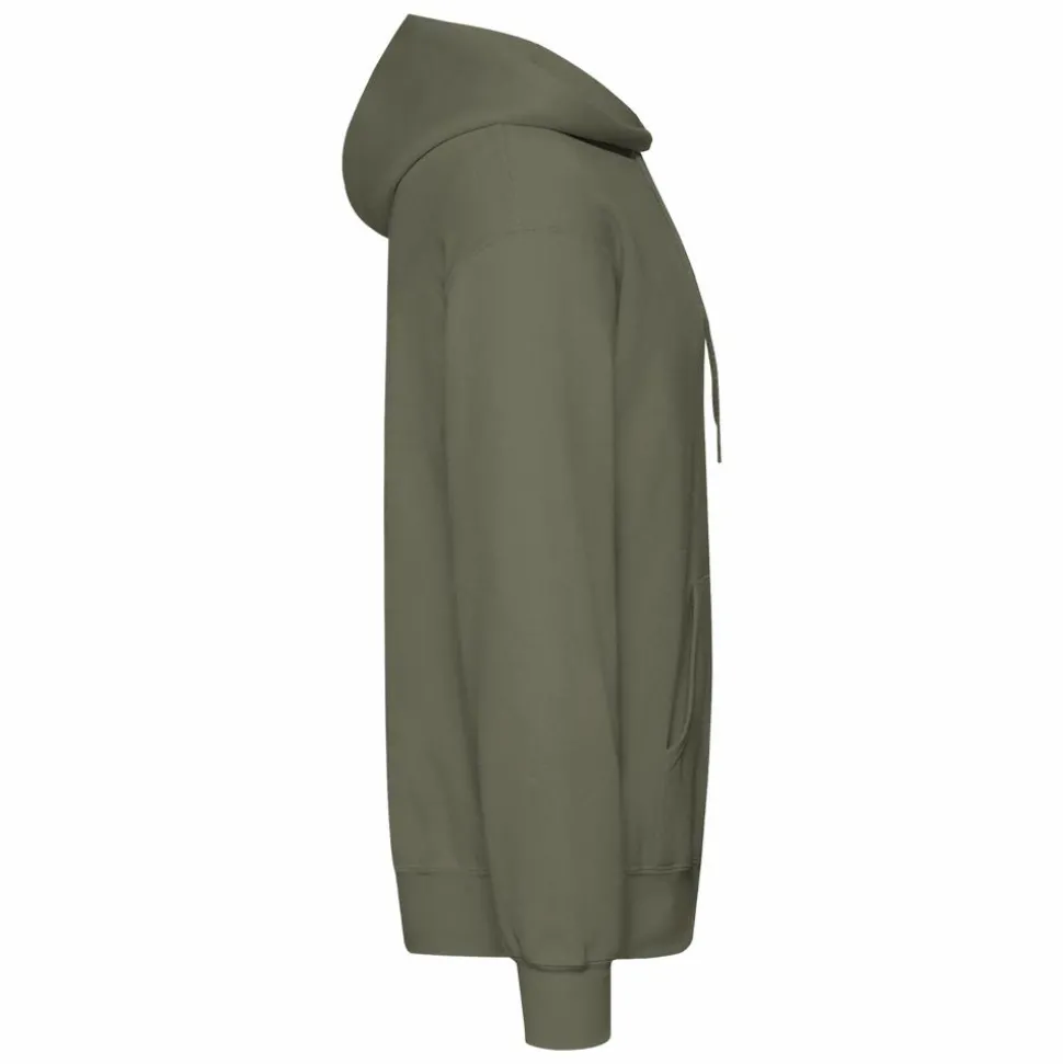 Fruit of the Loom Unisex Hættetrøje - Classic Olive