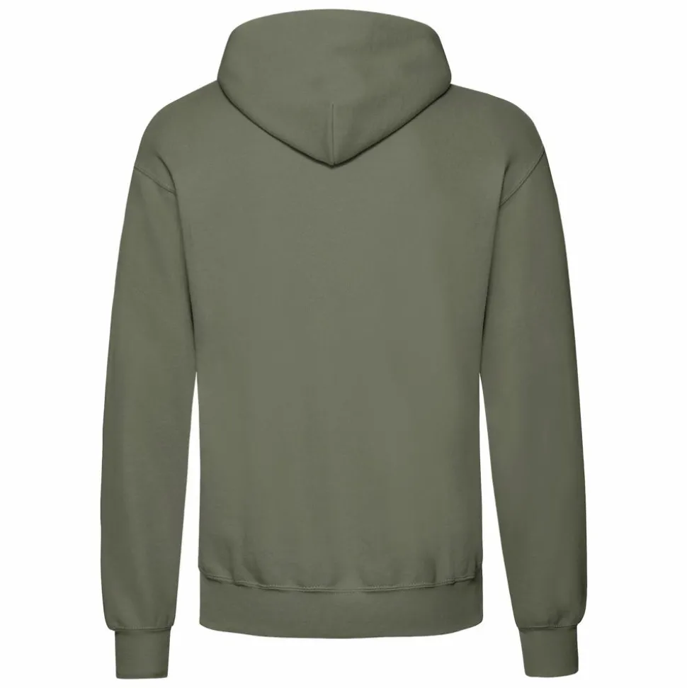 Fruit of the Loom Unisex Hættetrøje - Classic Olive