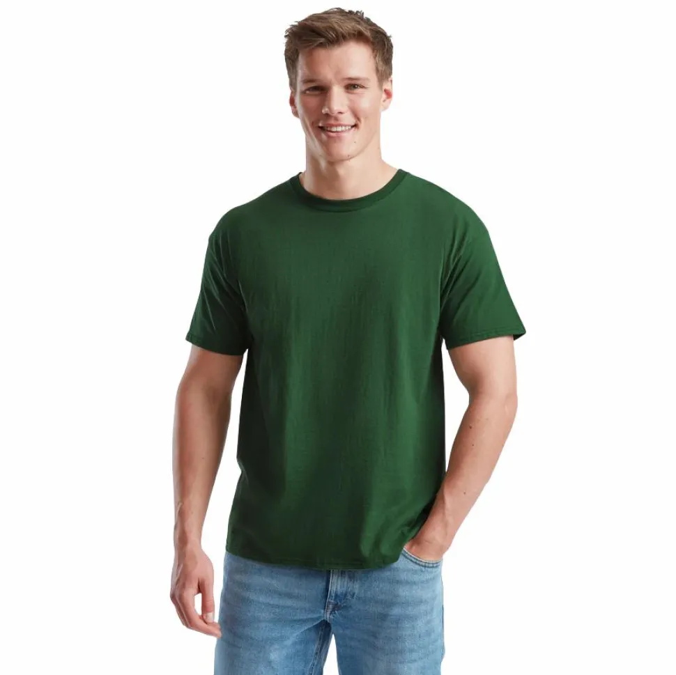 Fruit of the Loom Unisex T-shirt - Grøn
