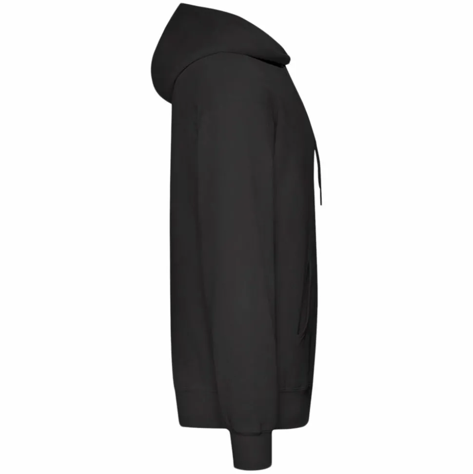 Fruit of the Loom Unisex Hættetrøje - Sort