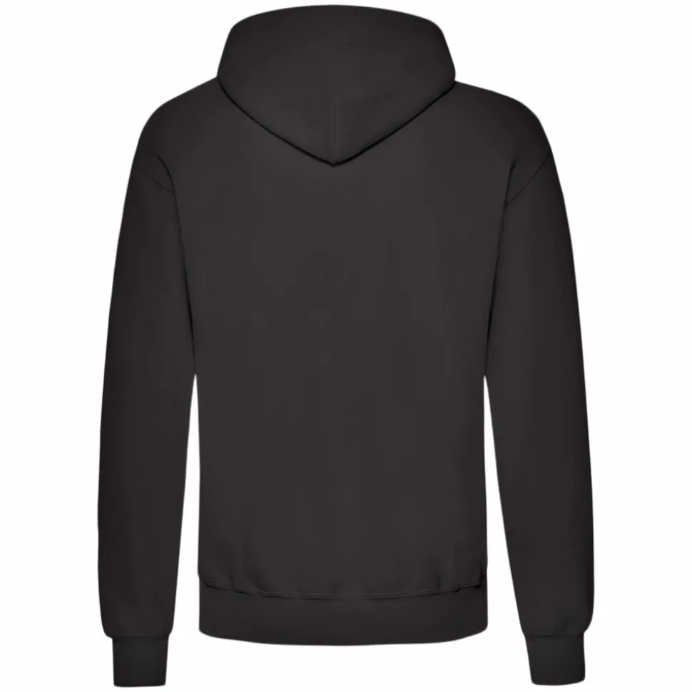 Fruit of the Loom Unisex Hættetrøje - Sort