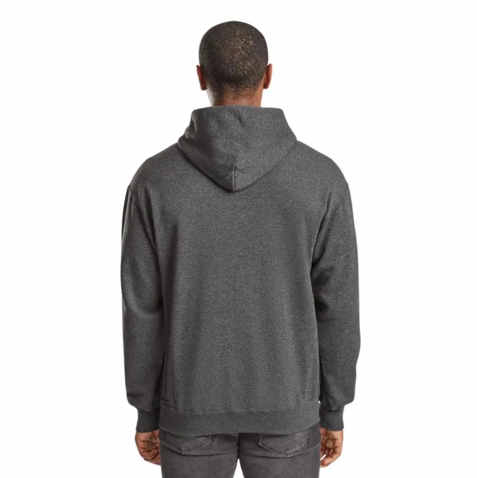 Fruit of the Loom Unisex Hættetrøje - Dark Heather Grey