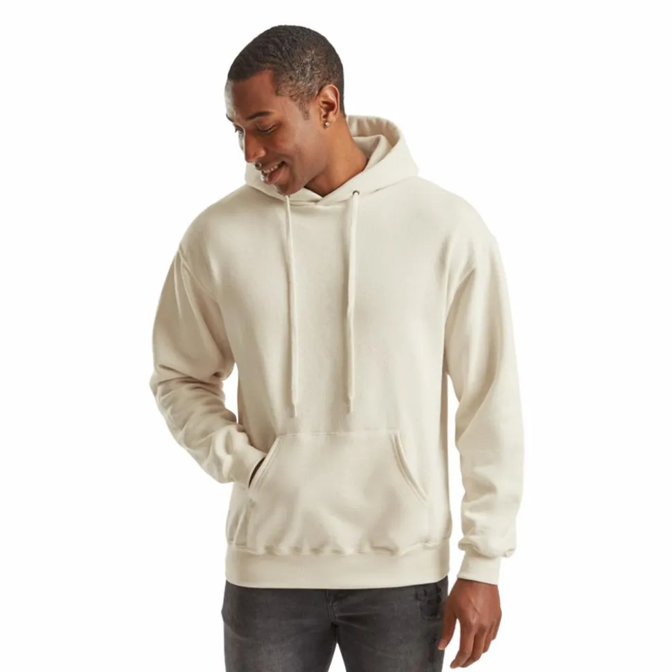 Fruit of the Loom Unisex Hættetrøje - Natural