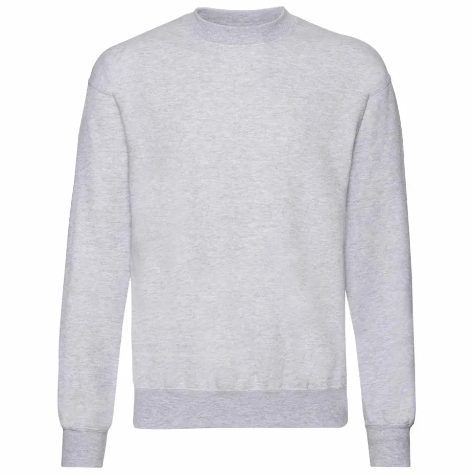 Fruit of the Loom Unisex Sweatshirt - Heather Grey