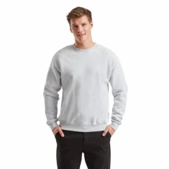 Fruit of the Loom Unisex Sweatshirt - Heather Grey