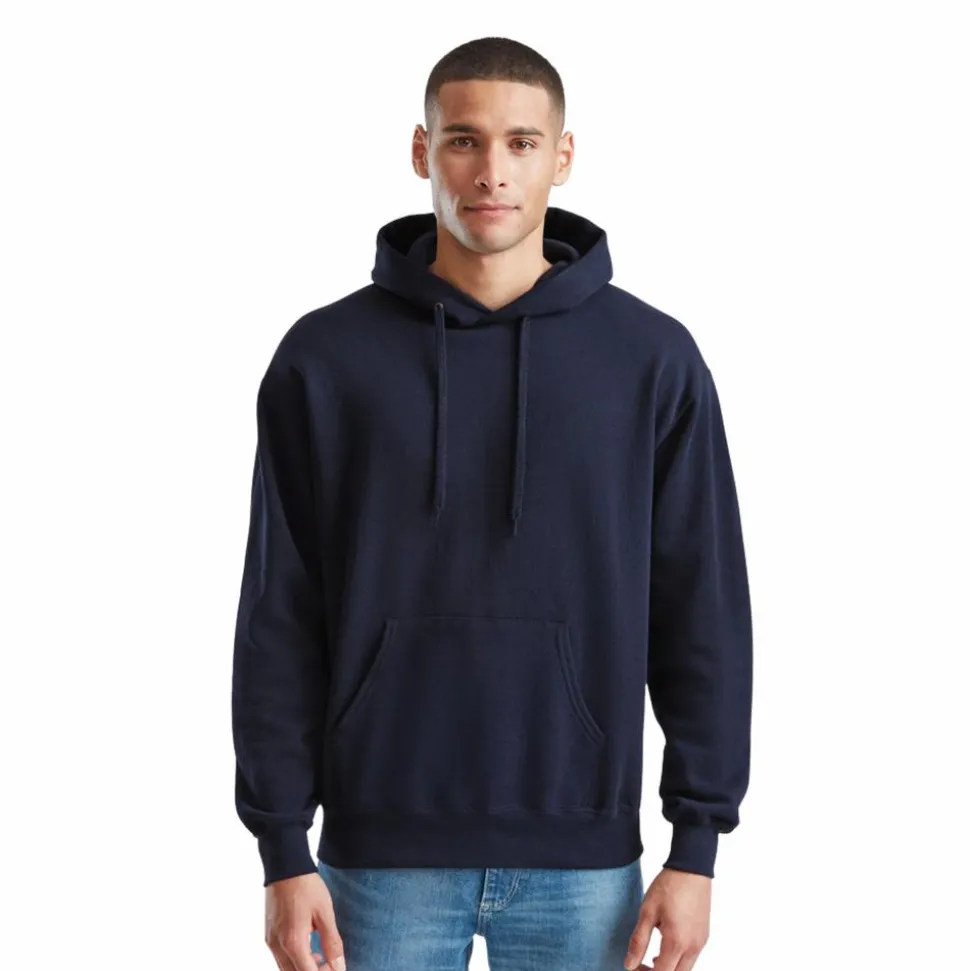 Fruit of the Loom Unisex Hættetrøje - Deep Navy