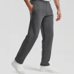Fruit of the Loom Unisex Sweatpants - Dark Heather Grey