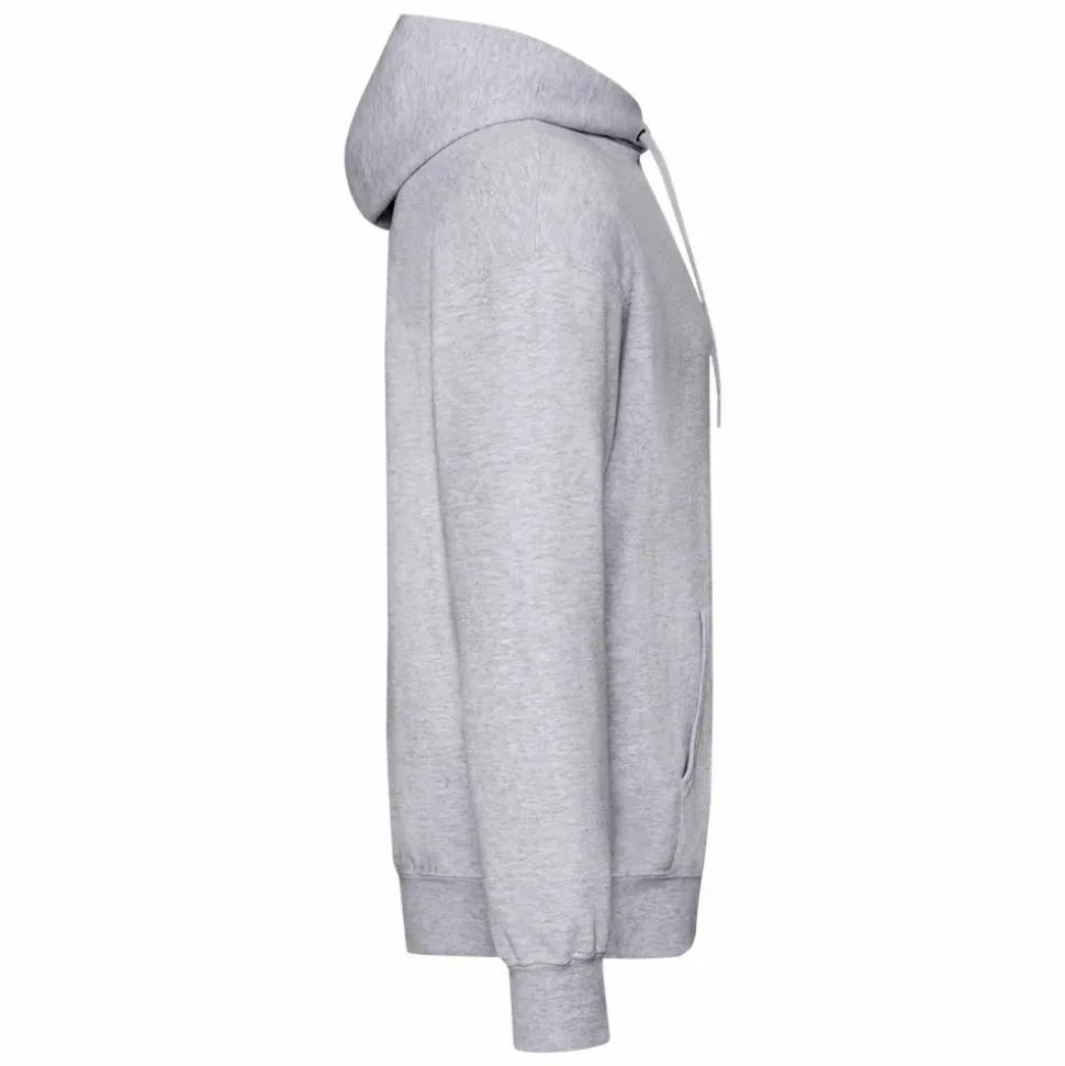 Fruit of the Loom Unisex Hættetrøje - Heather grey