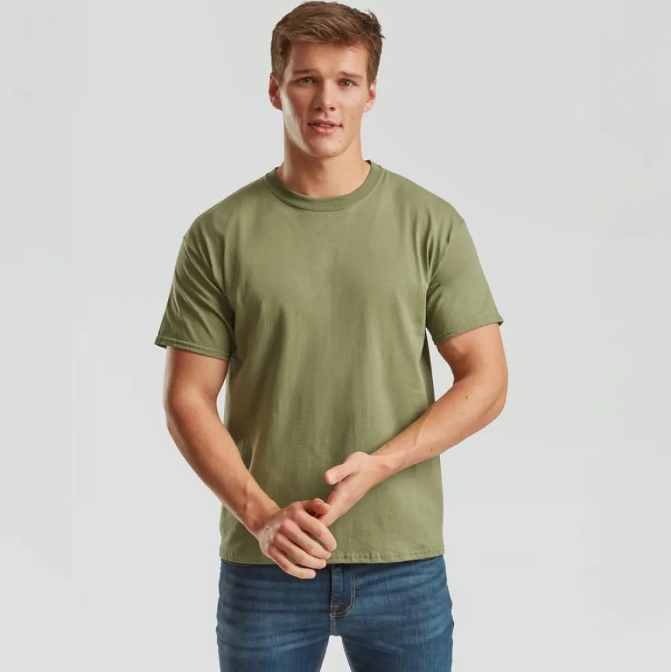 Fruit of the Loom Unisex T-shirt - Classic Olive
