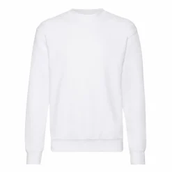 Fruit of the Loom Unisex Sweatshirt - White