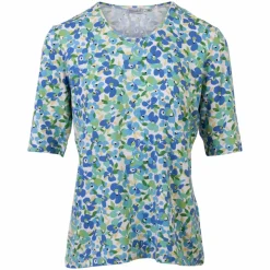 Gabriella K. Dame Bluse - Azur