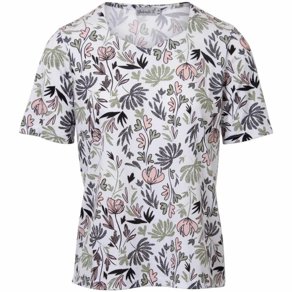 Gabriella K. Dame T-shirt - Pink comb