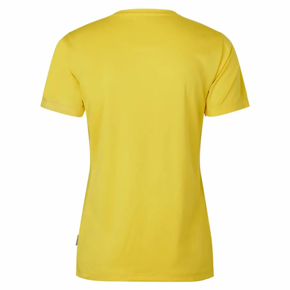 GEYSER by ID Dame Trænings t-shirt - Gul