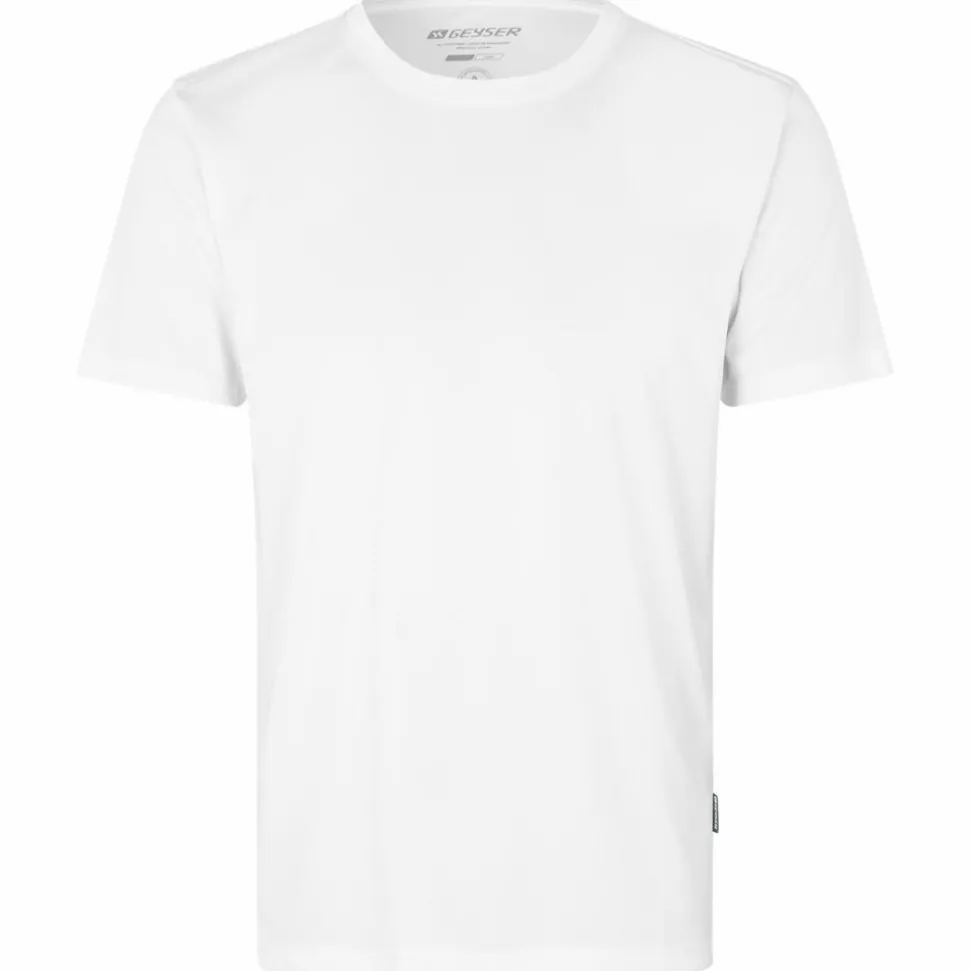 GEYSER by ID Essential Herre Trænings t-shirt - Hvid