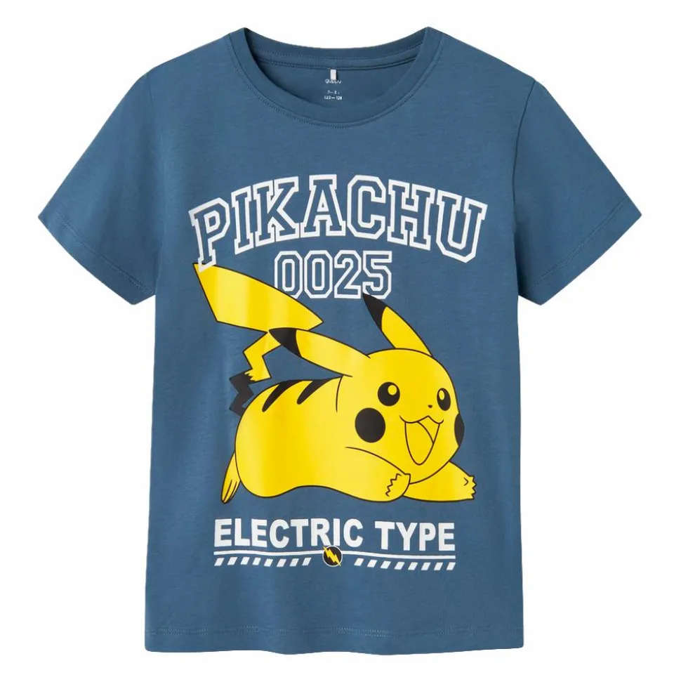 Guppy Alex Pokémon Pikachu Børne T-shirt - China Blue