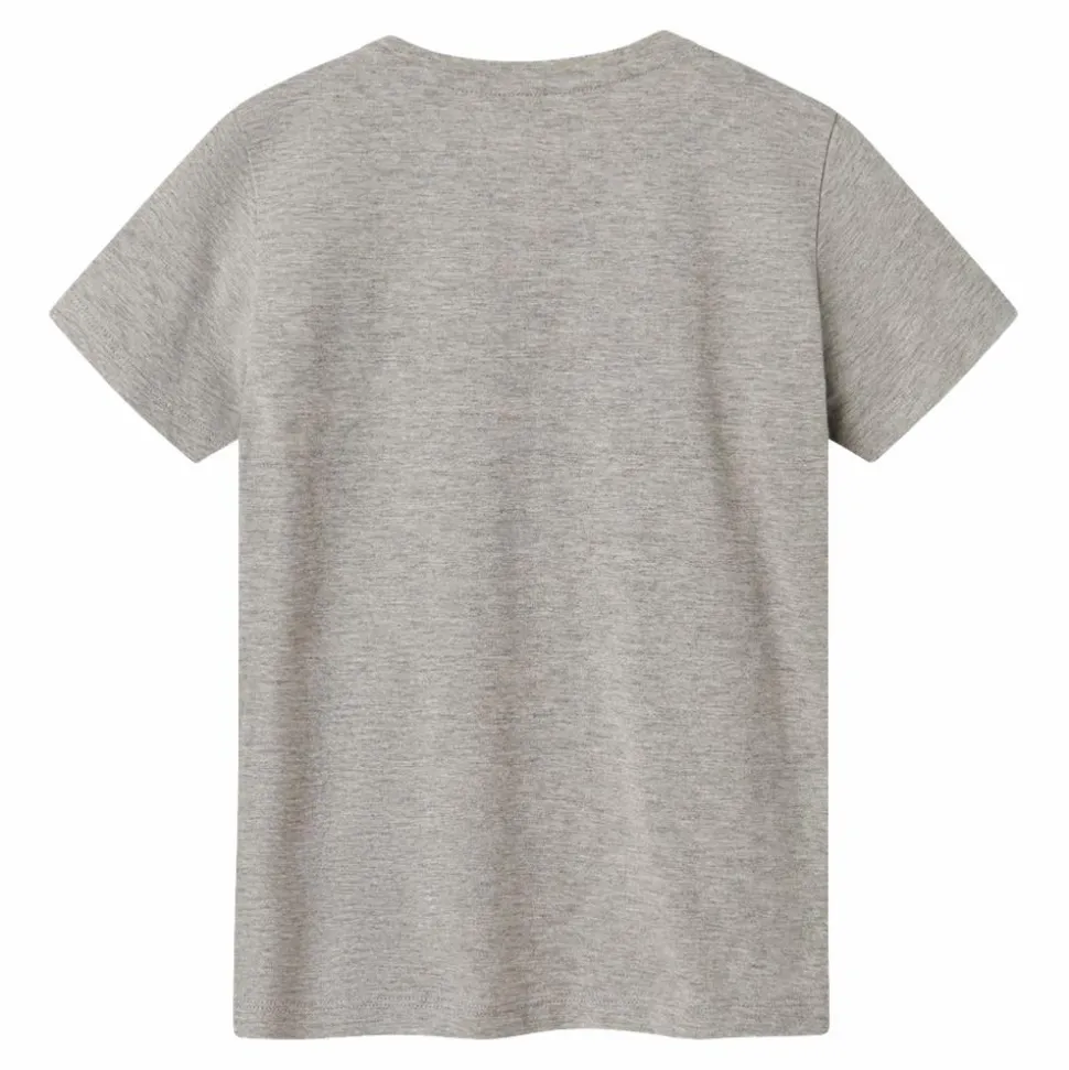 Guppy Alex Pokémon Pikachu Børne T-shirt - Grey Melange/ Multi Print
