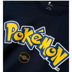 Guppy Alim Pokémon Pikachu Børne Langærmet t-shirt - Dark Sapphire