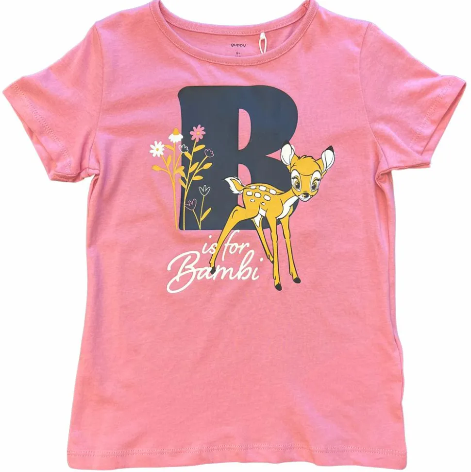 Guppy Bambi Pige T-shirt - Cashmere Rose/Bambi