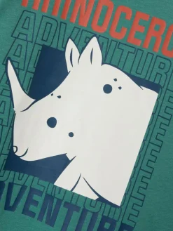 Guppy Damek Børne Langærmet t-shirt - Deep Sea