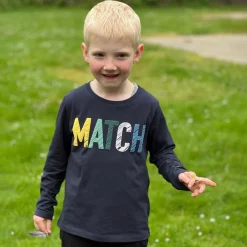 Guppy Doran Drenge Langærmet t-shirt - Dark Sapphire
