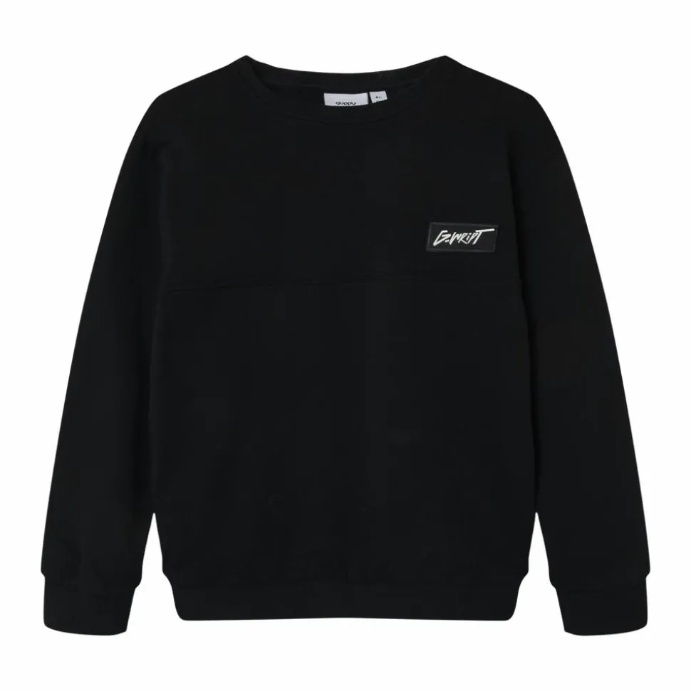 Guppy Drenge Sweatshirt - Black