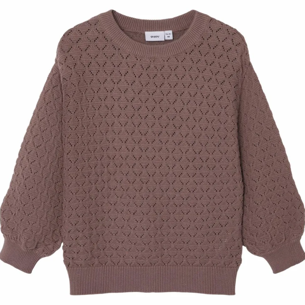 Guppy Focia Pige Striktrøje - Twilight Mauve