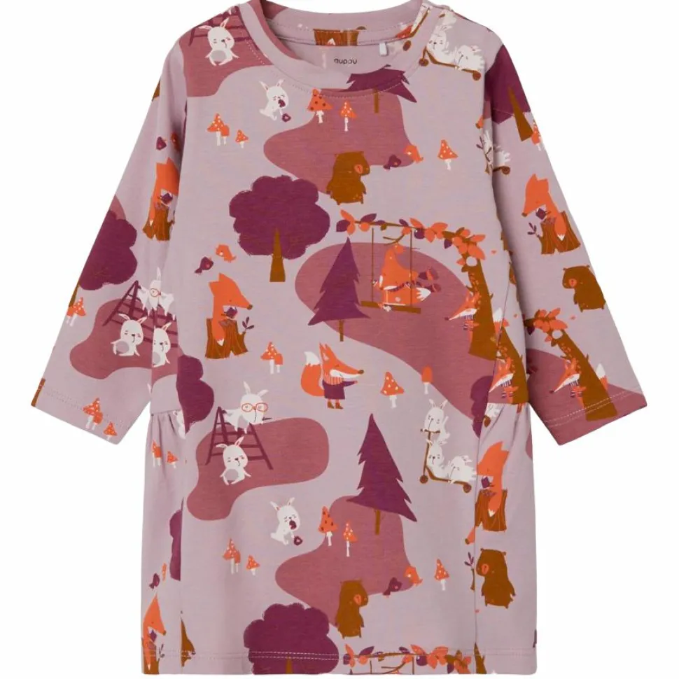 Guppy Fodia Pige Kjole - Dawn Pink