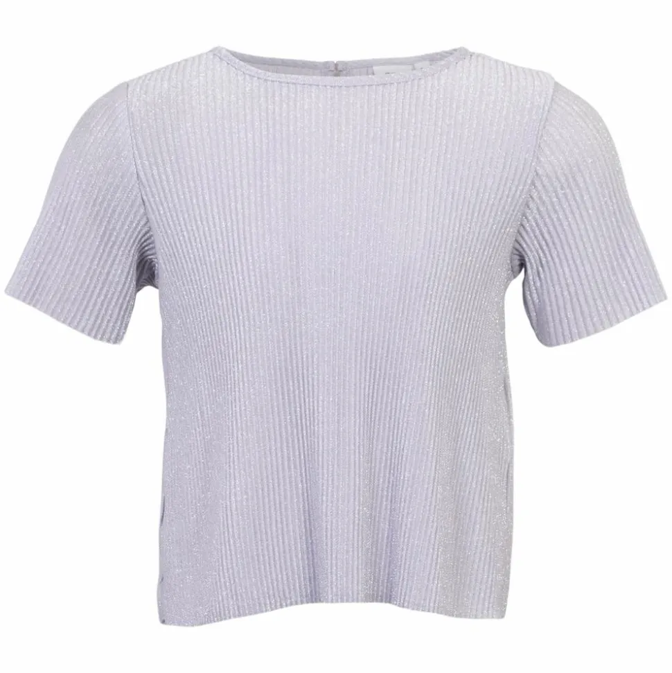 Guppy Hollis Pige Bluse m. glimmer - Orchid Petal