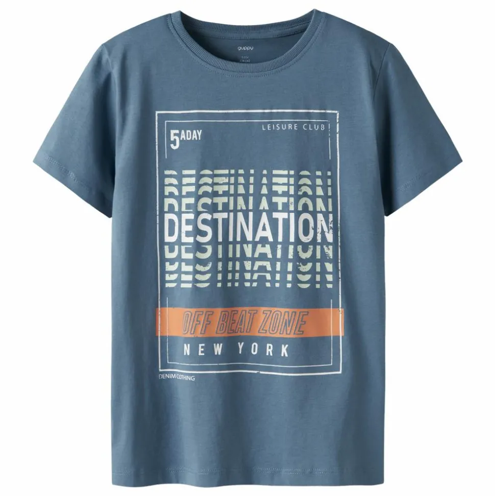 Guppy Joni Børne T-shirt - Coronet Blue