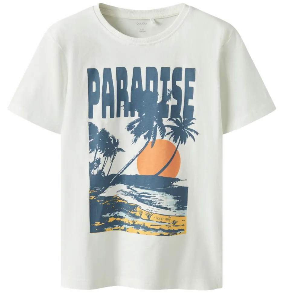 Guppy Joni Børne T-shirt - Star White