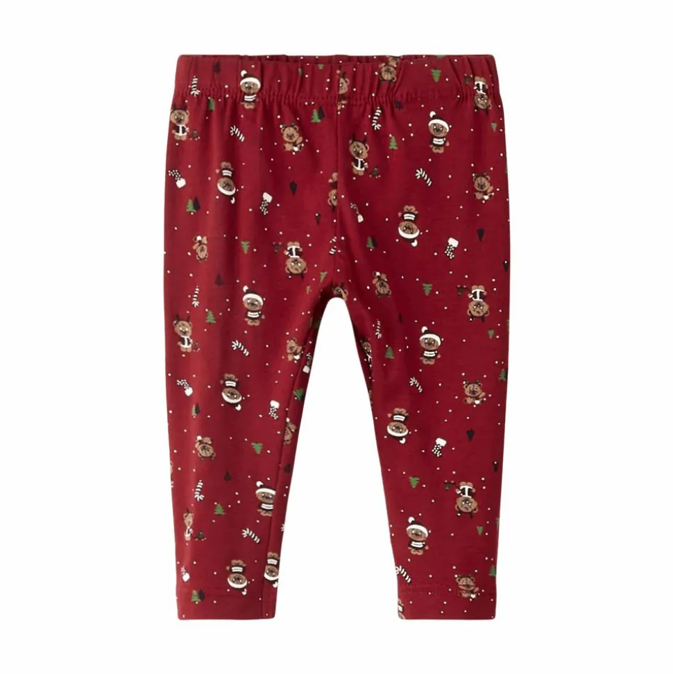 Guppy Jule Baby Leggings - Rhythmic Red