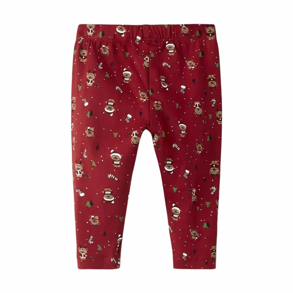 Guppy Jule Baby Leggings - Rhythmic Red