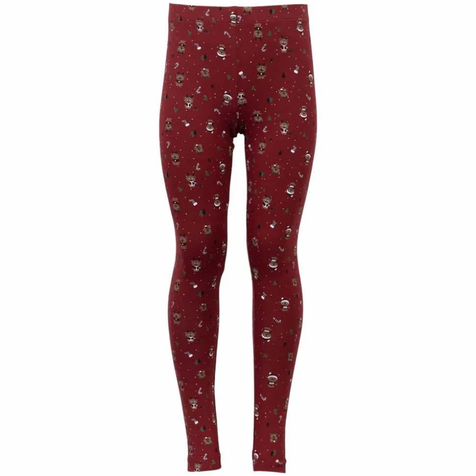 Guppy Jule Pige Leggings - Rhythmic Red
