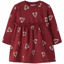 Guppy Jule Sanna Pige Kjole - Rhythmic Red