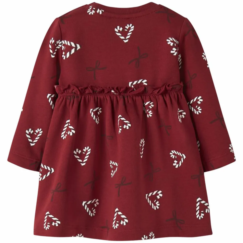 Guppy Jule Sanna Pige Kjole - Rhythmic Red