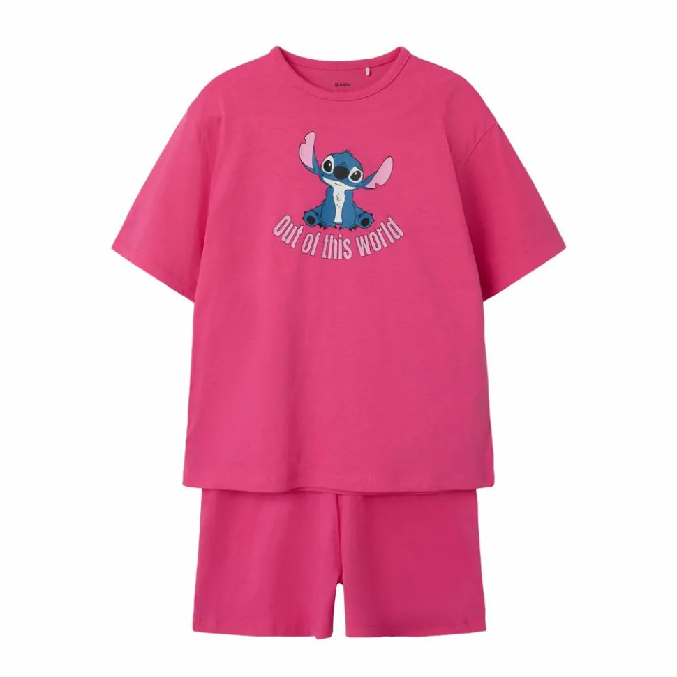 Guppy Kikki Pige Shortssæt - Carmine Rose