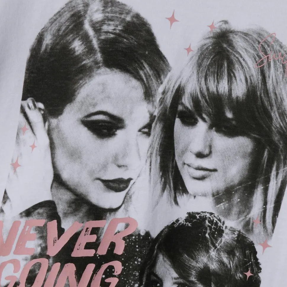 Guppy Krira Taylor Swift Pige T-shirt - Bright White