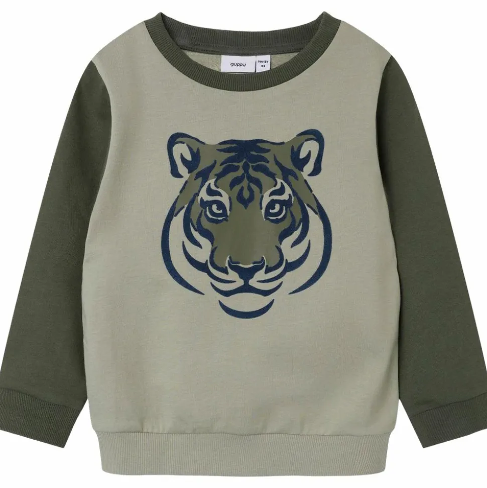 Guppy Lacon Børne Sweatshirt - Seagrass