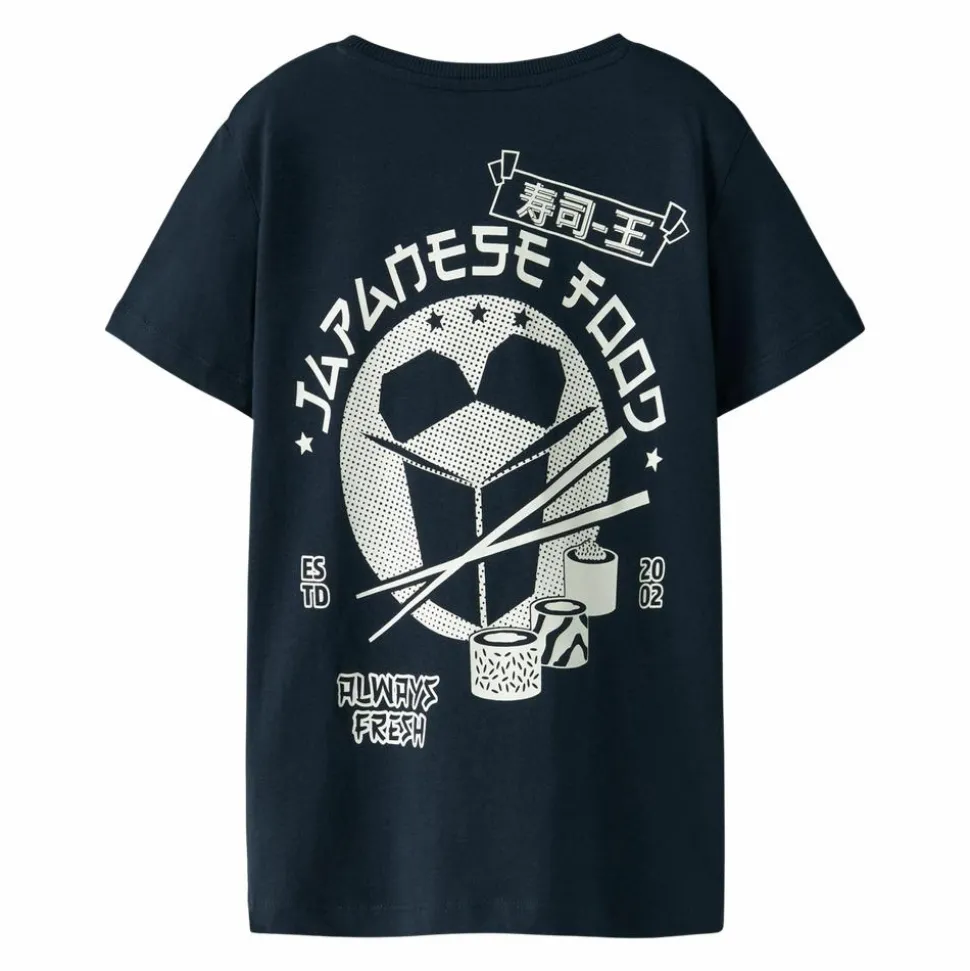 Guppy Leo Børne T-shirt - Dark Sapphire